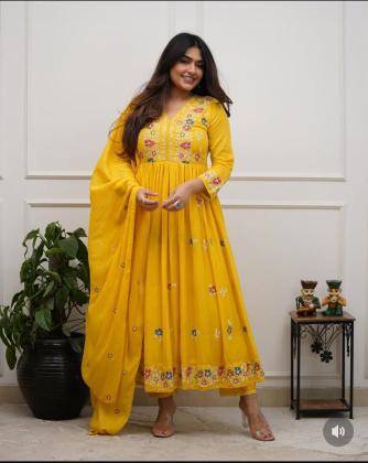 Janni anarkali 3pcs Kurti wholesalers in West Bengal
